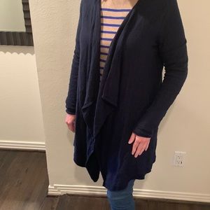 Tory Burch Navy Sweater Wrap